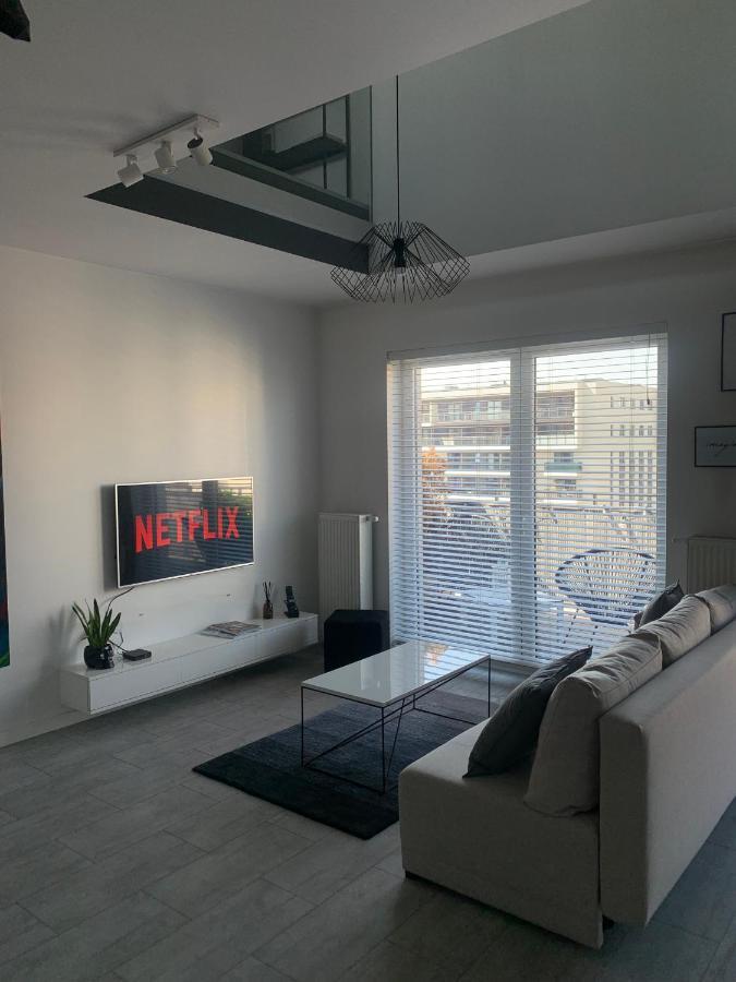 Ekskluzywny Penthouse Z Ogrodem W Centrum Lodzi Exterior photo